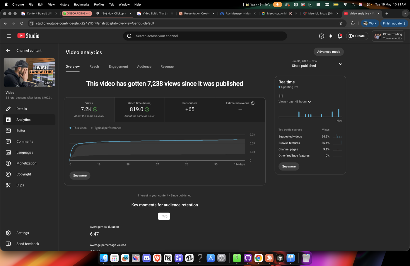 Client result
